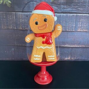 Festive Gingerbread Man Cookie Jar